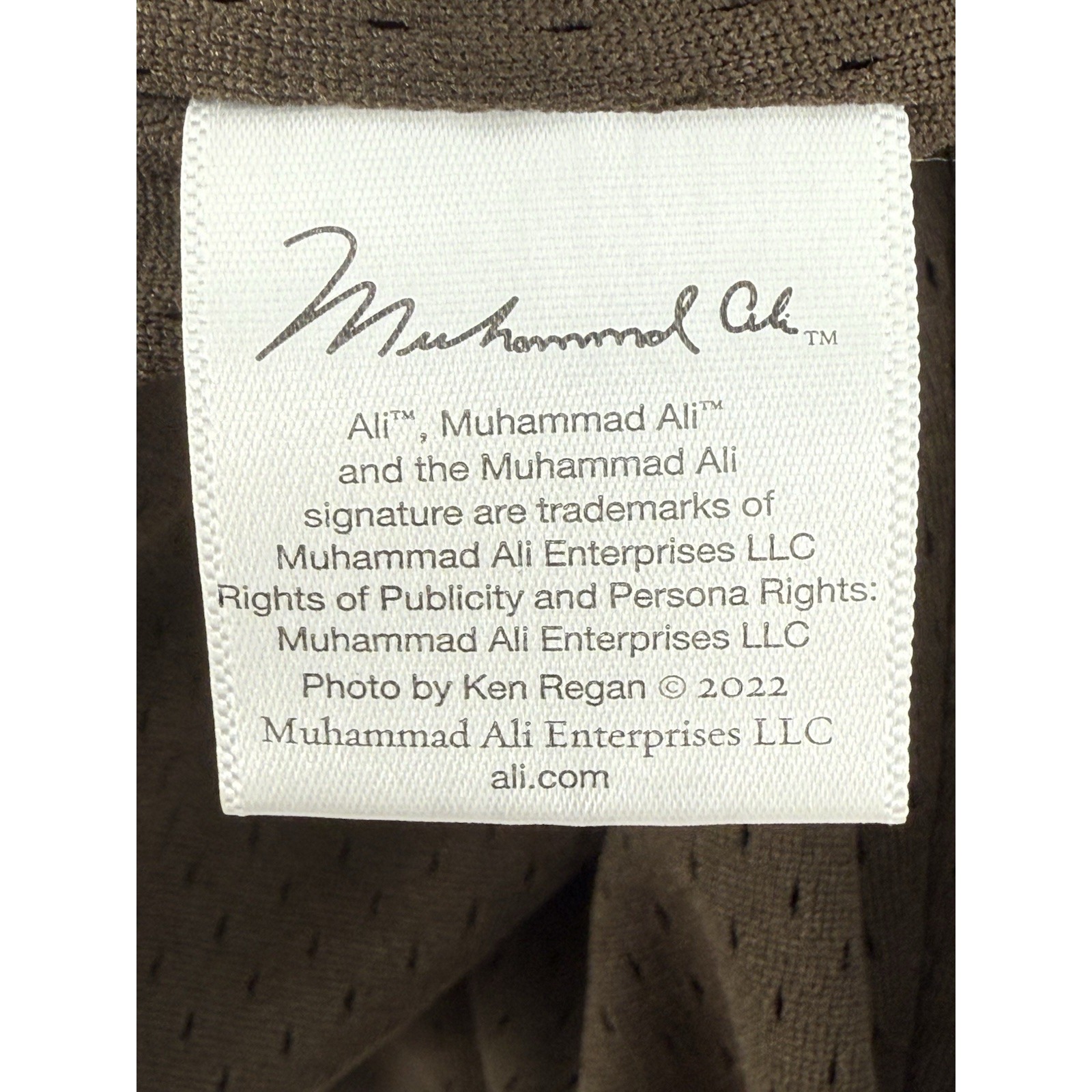 Shoe Palace Muhammad Ali Shorts Butteryfly Bee Drawstring Men's S Brown — image 6 of 8